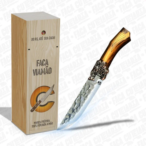 Faca Viamão - Cutelaria Forjada Á Mão - Para Quem Faz A Diferença