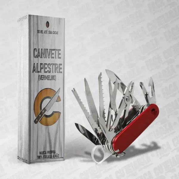 Canivete Alpestre – Aço Inox 420 – Para Quem Você Valoriza