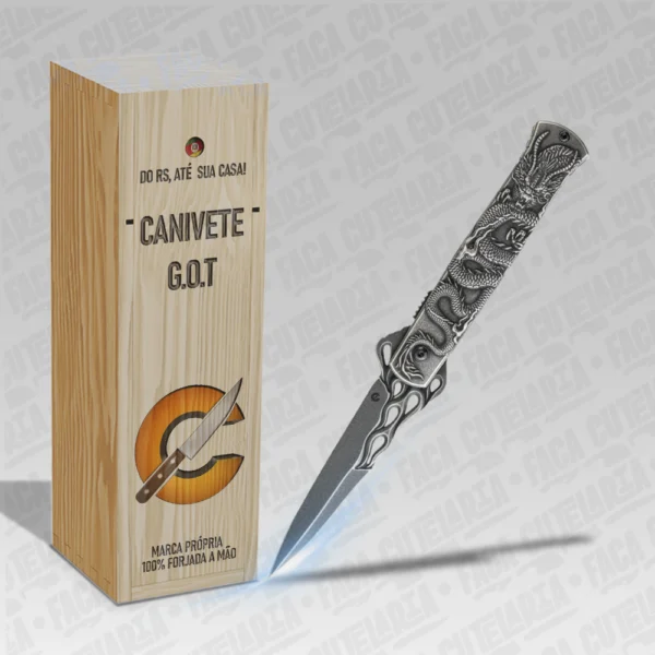 Canivete Game Of Thrones Medieval - Aço Inox 420 – Para Quem Você Valoriza